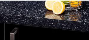 Caviar Kitchen Worktop - Square Edge - 300 x 60 x 3.8cm
