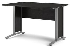 Prima Woodgrain Silver & Grey Legs Desk