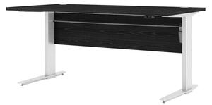 Prima Woodgrain Desk With Steel Legs