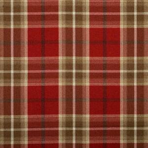 Balmoral Fabric Red