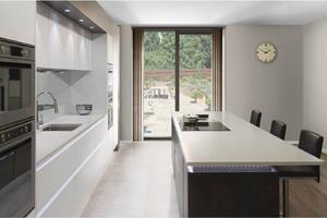 Minerva Grey Crystal Kitchen Worktop - 150 x 60 x 2.5cm
