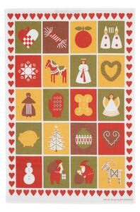 Almedahls Julhuset kitchen towel 47x70 cm