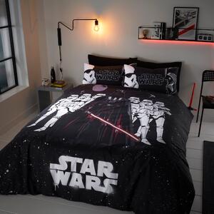 Star Wars Darth Vader Duvet Cover and Pillowcase Set Black
