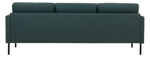 Larvik Fabric 3 Seater Sofa with Black Legs