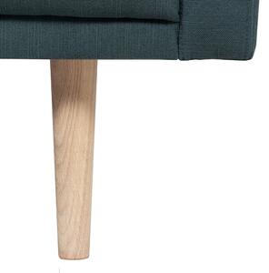 Larvik Fabric 3 Seater Sofa with Oak Legs