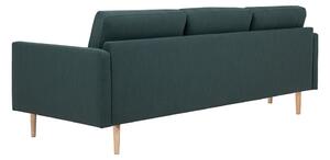 Larvik Fabric 3 Seater Sofa with Oak Legs