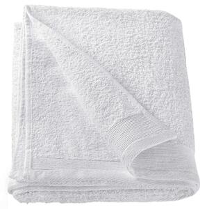 12 Piece Towel Set Cotton 450 gsm White