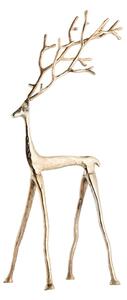 Lene Bjerre Marely decoration deer 64 cm Light gold