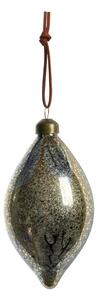 Lene Bjerre Nosille Christmas tree decoration 12 cm Silver-gold