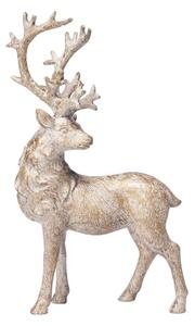 Lene Bjerre Serafina deer 14x7.5 cm Antique gold light