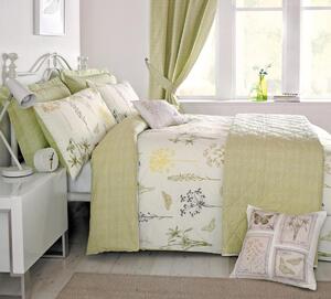 Dreams & Drapes Botanique Duvet Cover Bedding Set Green