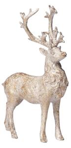 Lene Bjerre Serafina deer 14x8 cm Antique gold light