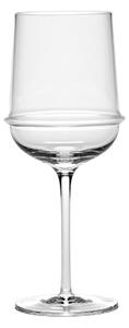 Serax Dune white wine glass 30 cl 4-pack Clear