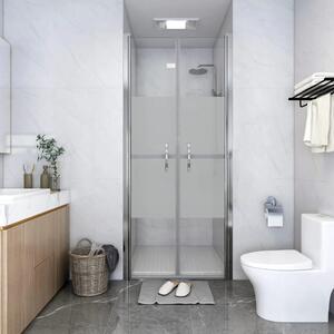 Shower Door Half Frosted ESG 76x190 cm