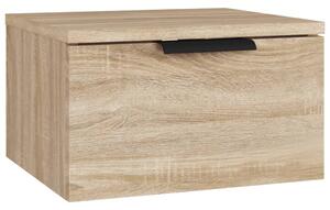Wall-mounted Bedside Cabinet Sonoma Oak 34x30x20 cm