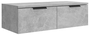 Wall Cabinet Concrete Grey 68x30x20 cm Engineered Wood