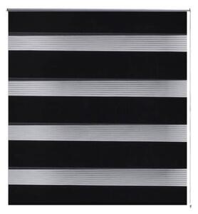 Zebra Blind 40 x 100 cm Black