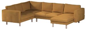 Norsborg 5-seat corner sofa with chaise longue cover