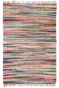 Hand-woven Chindi Rug Cotton 120x170 cm Multicolour