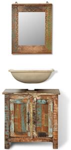 Bathroom Vanity Cabinet Set with Mirror