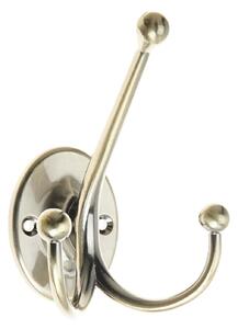 Oval Tri Hook - Antique Brass