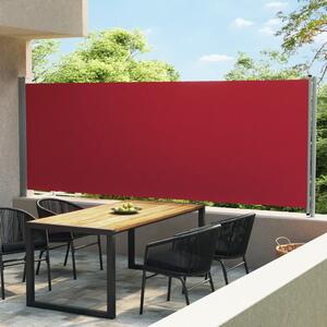 Patio Retractable Side Awning 600x170 cm Red