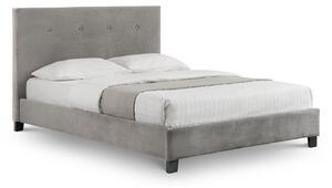 Shoreditch Slate Grey Velvet Bed Frame