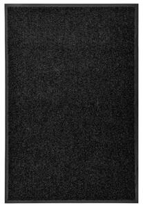 Doormat Washable Black 60x90 cm