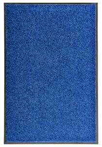 Doormat Washable Blue 60x90 cm