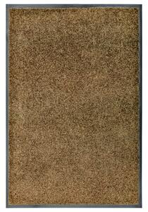 Doormat Washable Brown 60x90 cm