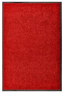 Doormat Washable Red 60x90 cm