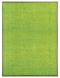 Doormat Washable Green 90x120 cm
