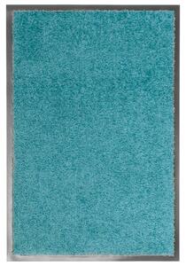 Doormat Washable Cyan 40x60 cm