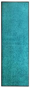 Doormat Washable Cyan 60x180 cm