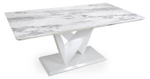 Saturn Marble Top Large Dining Table