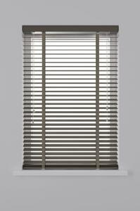 Decosol Horizontal Blinds Wood 50 mm 60x180 cm Taupe