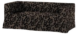 Klippan 2-seater floor length sofa cover with box pleats