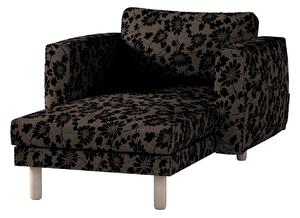 Norsborg chaise longue with armrests cover