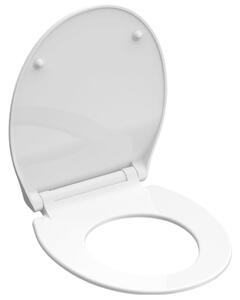 SCHÜTTE Toilet Seat SLIM WHITE Duroplast
