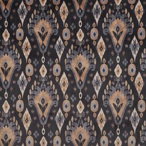 Kasbah Curtain Fabric Anthracite