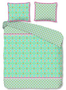 Happiness Duvet Cover ZOSIA 140x200/220 cm Lime Green