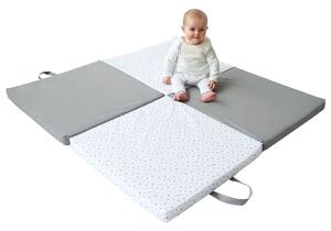 Candide 3-in-1 Folding Baby Play Mat Grey and White