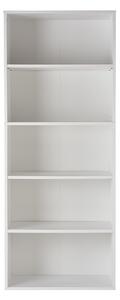 5 Tier Bookcase - White