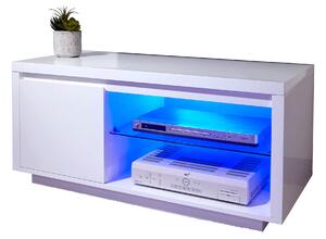 Polar LED TV Stand White