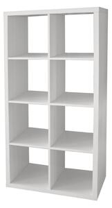 Clever Cube 4x2 Storage Unit - White