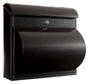 Jupitor Wall Mounted Mailbox - Black