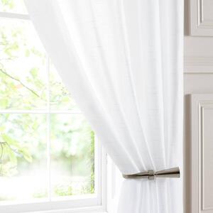Mist Ready Made Single Voile Curtain White
