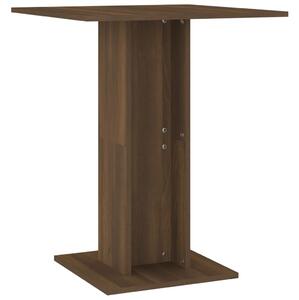 Bistro Table Brown Oak 60x60x75 cm Engineered Wood