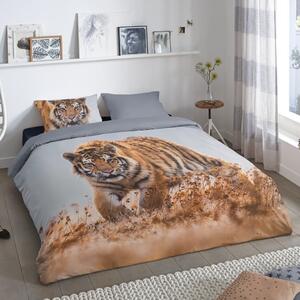 Good Morning Duvet Cover TIGER 155x220 cm Multicolour