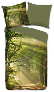 Good Morning Duvet Cover WOODS 135x200 cm Green